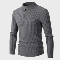 WW - Schmal geschnittener Herrenstrickpullover