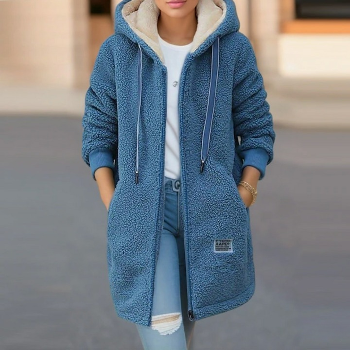 W&W Mode - Stylische, Warme Fleecejacke Für Den Winter