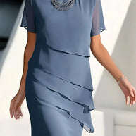 Elegant cocktailklänning