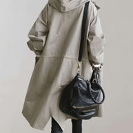 WW | Warmer Trenchcoat Mit Kapuze