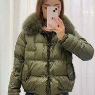 WW | Lockere Pufferjacke Warm & Vintage