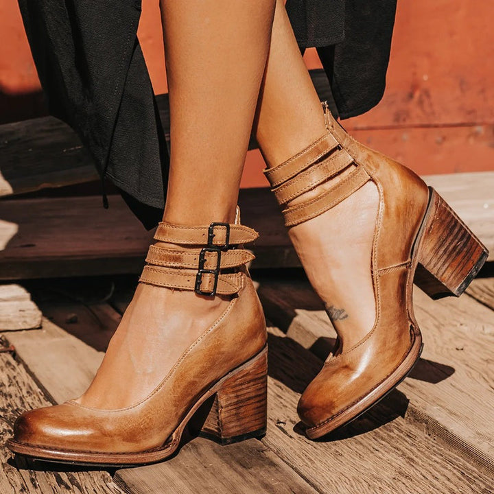 W&W Mode | Orthopädische Sandalen Mit Absatz Stil