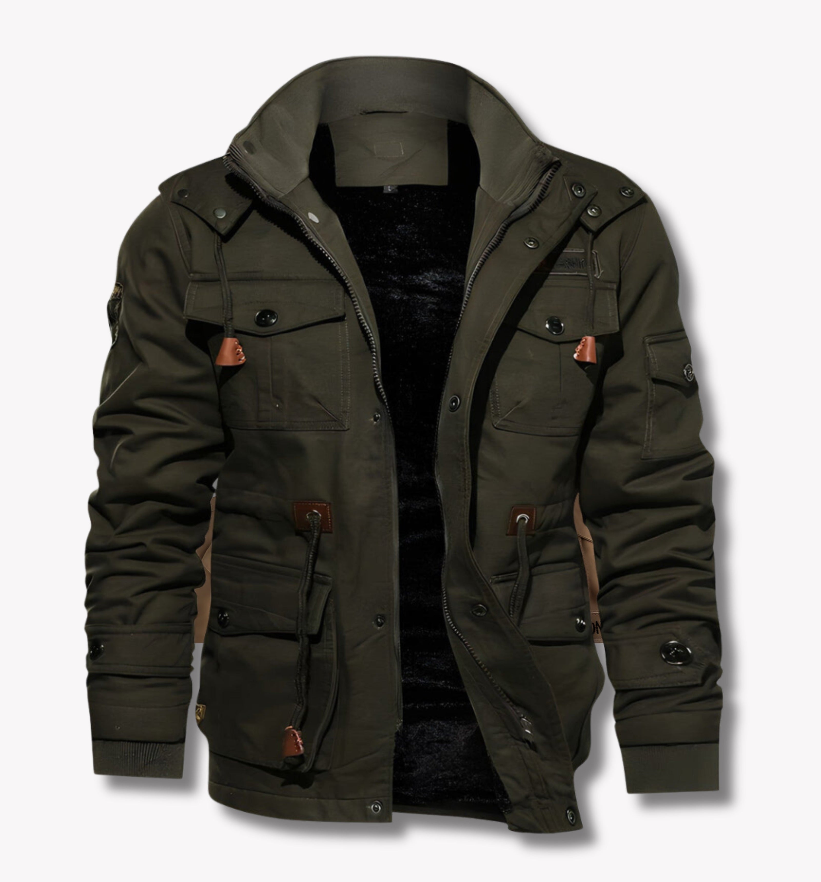 WW | Hansen Mehrere Taschen Herrenjacke