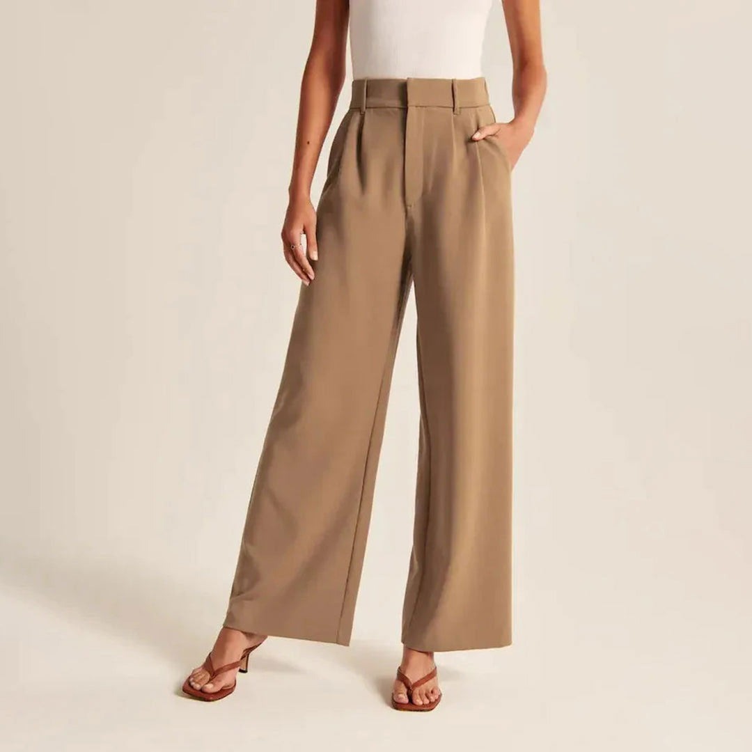 W&W Mode | Hoch taillierte Hose – Modisches Design für stilbewusste Frauen