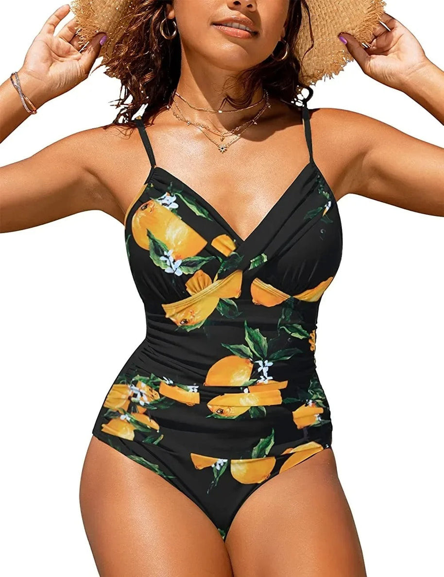 WW | Push up Badeanzug Mit V-ausschnitt Für Damen