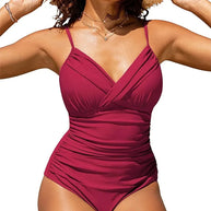 WW | Push up Badeanzug Mit V-ausschnitt Für Damen
