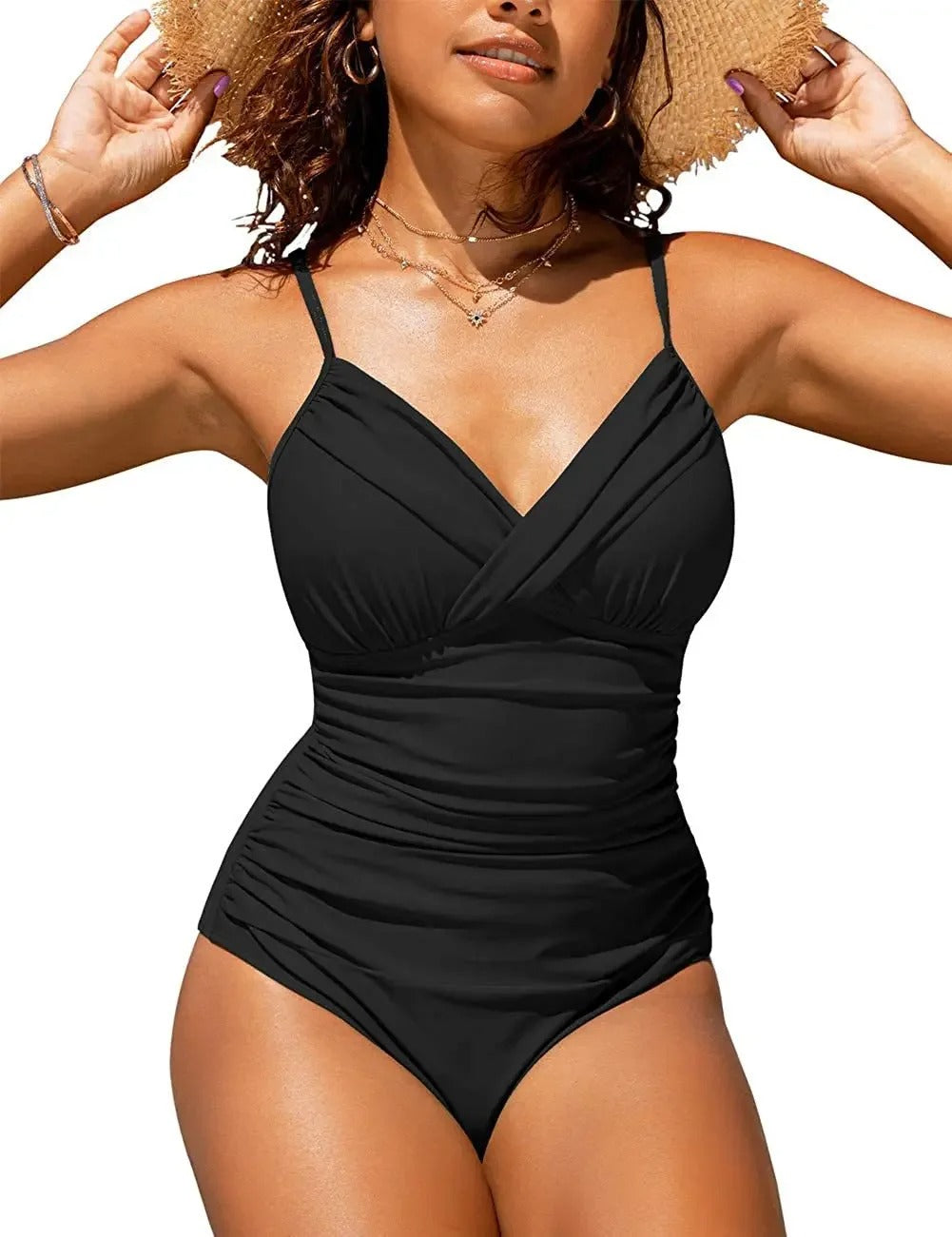 WW | Push up Badeanzug Mit V-ausschnitt Für Damen