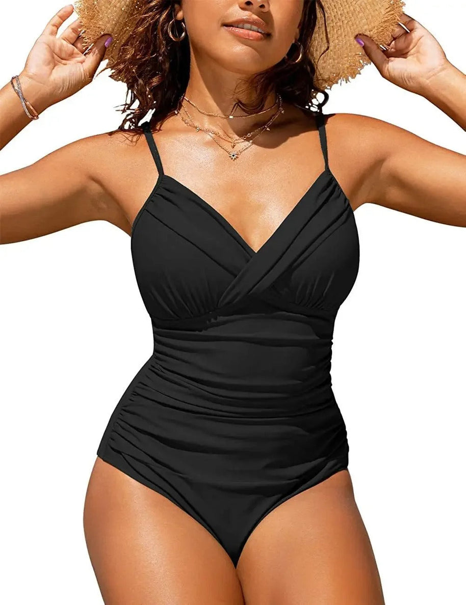 WW | Push up Badeanzug Mit V-ausschnitt Für Damen