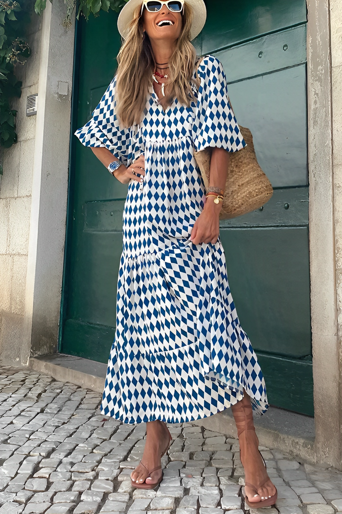 WW | Geschichtetes Maxikleid