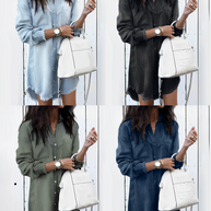 WW | Denim Bluse - Stilvolle Jeansbluse mit Knöpfen für einen lässigen Look