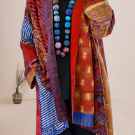 Baumwoll-Strickjacke