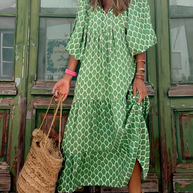 WW | Geschichtetes Maxikleid