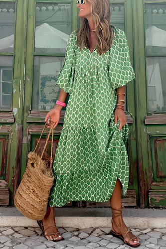 WW | Geschichtetes Maxikleid