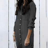 WW | Denim Bluse - Stilvolle Jeansbluse mit Knöpfen für einen lässigen Look