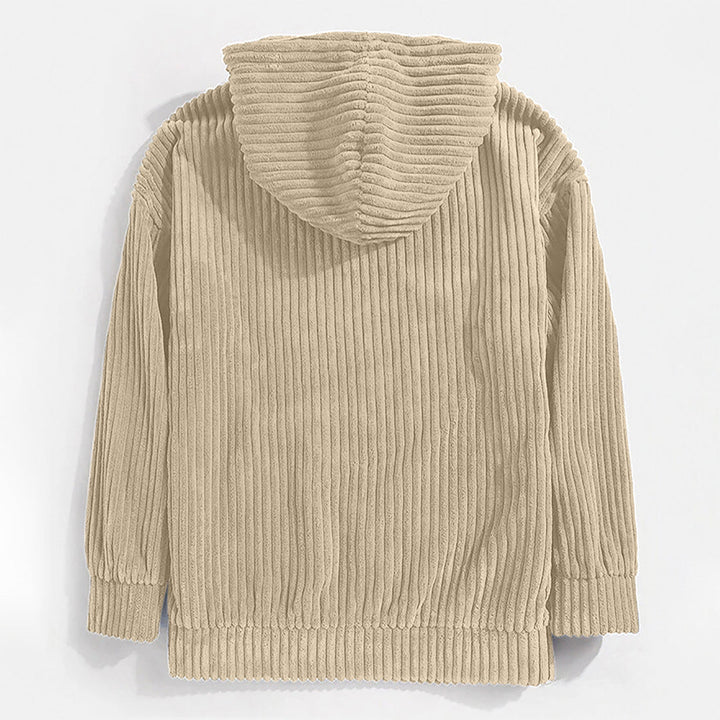 W&W Mode | Sweatshirt mit Kapuze aus Cord