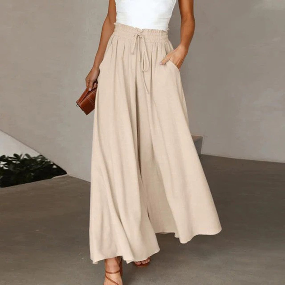 W&W Mode | Elegante Locker Sitzende Damenhose für Stil und Komfort