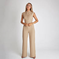 WW - Eleganter ärmelloser Jumpsuit