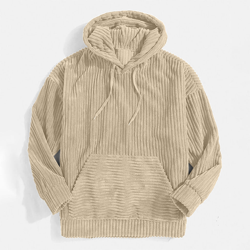 Beige Weicher und moderner Hoodie