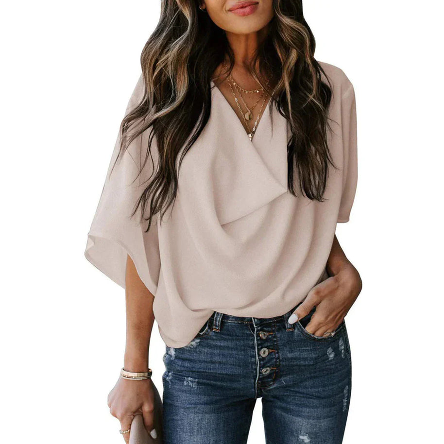 WW | Stylische Bluse mit Fledermausärmeln