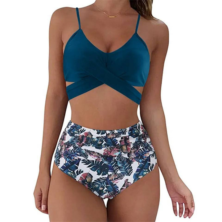 W&W Mode | Buntes High-Waist-Biki für Damen