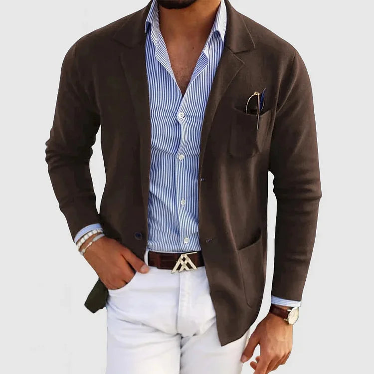 WW | Elegante Herren Strickjacke Ein Stilvoller Allrounder