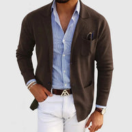 WW | Elegante Herren Strickjacke Ein Stilvoller Allrounder