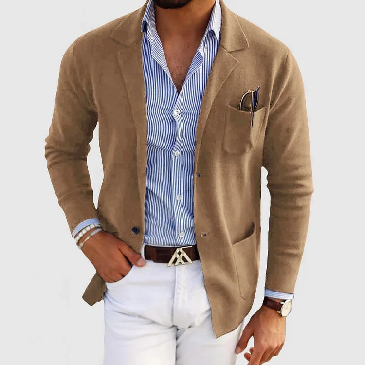 WW | Elegante Herren Strickjacke Ein Stilvoller Allrounder