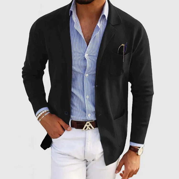 W&W Mode | Elegante Herren Strickjacke Ein Stilvoller Allrounder