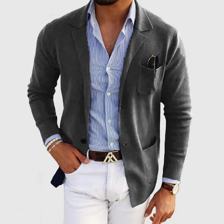 WW | Elegante Herren Strickjacke Ein Stilvoller Allrounder