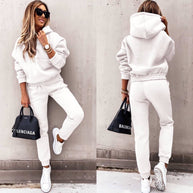 WW | Set - bequemer Damen Jogginganzug mit Kapuze