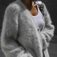 WW | Kaschmir-Cardigan für Damen | Weicher Cardigan für Damen | Klassischer Cardigan mit Knöpfen