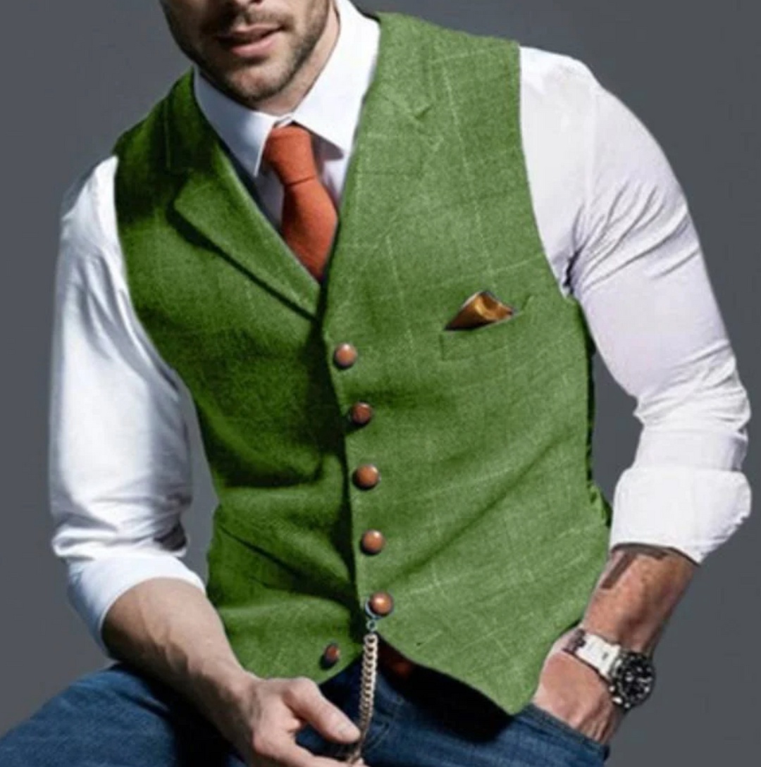 Vintage-Weste mit klassischem Stil
