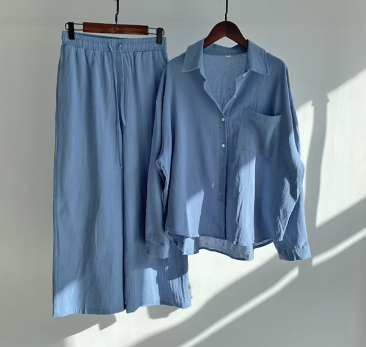 W&W Mode | Stilvolles Leinen-Sommer-Set