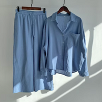 WW | Stylisches und Zweiteiliges Leinen Set