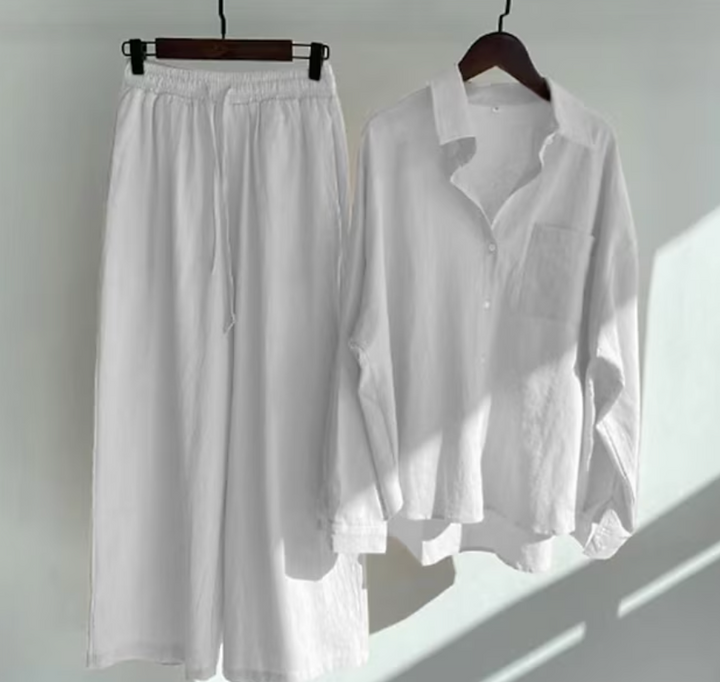 W&W Mode | Stilvolles Leinen-Sommer-Set