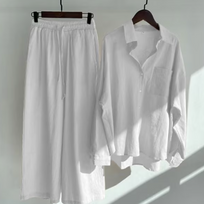 WW | Stylisches und Zweiteiliges Leinen Set