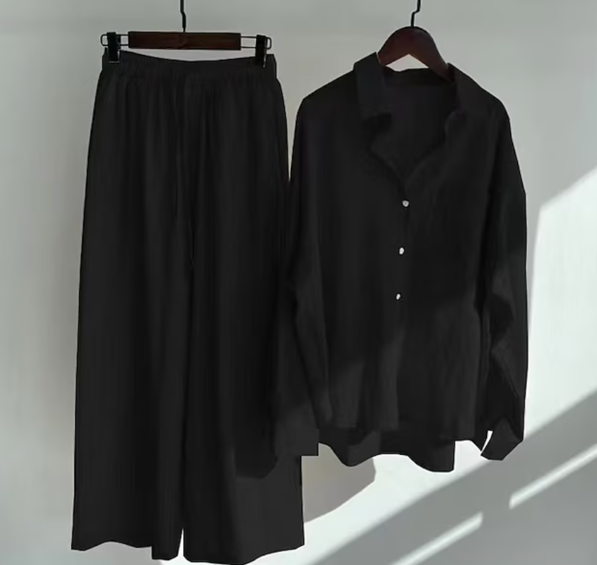 WW | Stylisches und Zweiteiliges Leinen Set