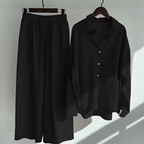WW | Stylisches und Zweiteiliges Leinen Set