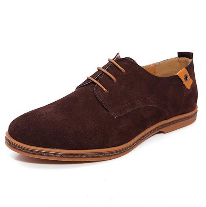 W&W Mode | Elegante Wildleder-Schuhe für Herren | Stilvolle und bequeme Herrenschuhe