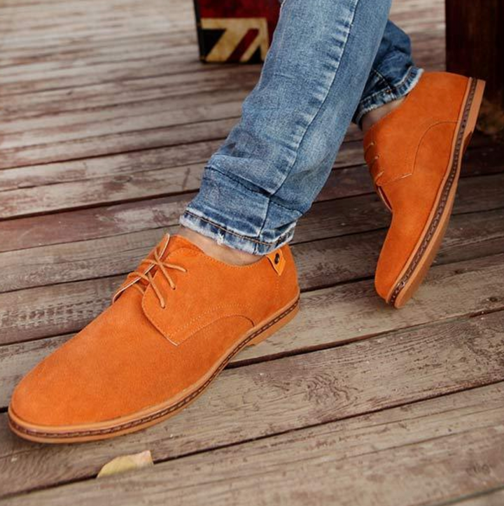 W&W Mode | Elegante Schuhe Aus Wildleder Für Männer