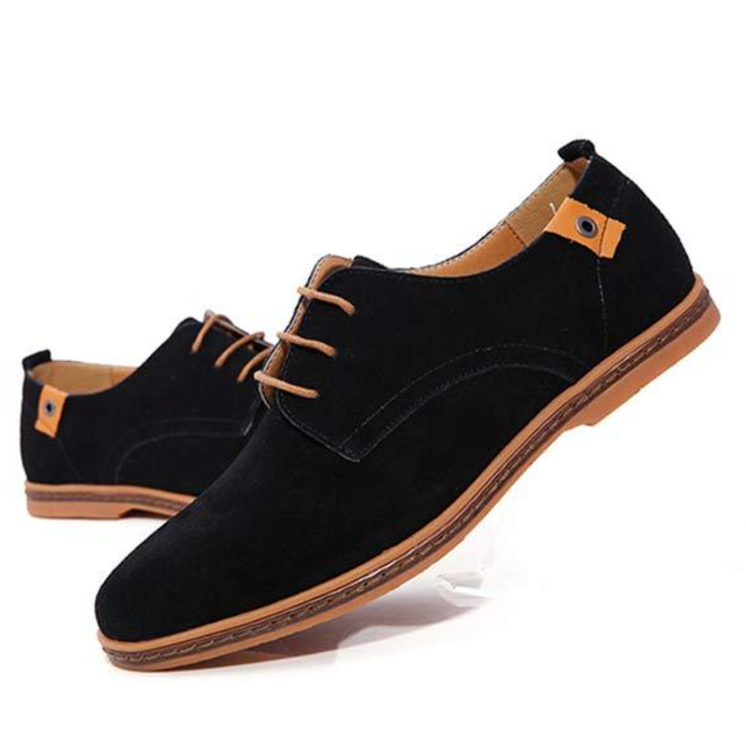 WW | Elegante Schuhe Aus Wildleder Für Männer