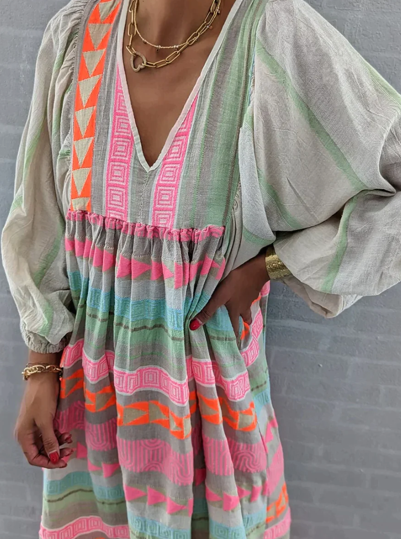 W&W Mode | Bunte Sommerkleid