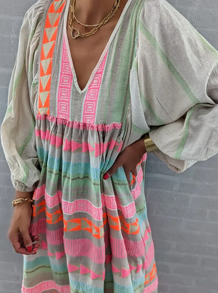 W&W Mode | Bunte Sommerkleid