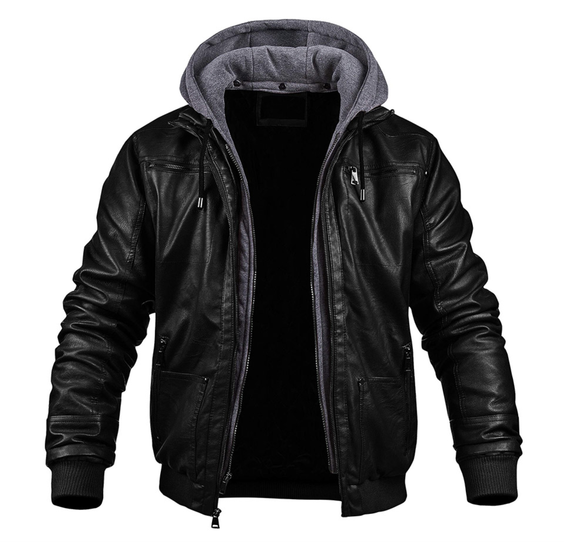 WW | Premium Lederjacke für den Winter für Männer