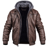 WW | Premium Lederjacke für den Winter für Männer