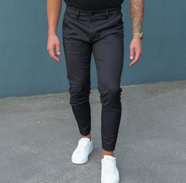 W&W Mode | Stretchy Freizeit Business Hose Für Herren