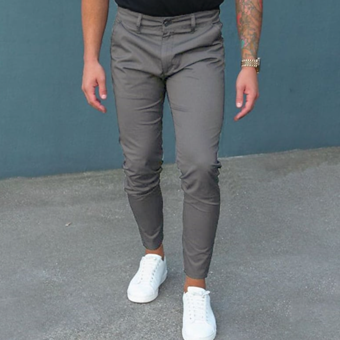 WW | Stretchy Freizeit Business Hose Für Herren