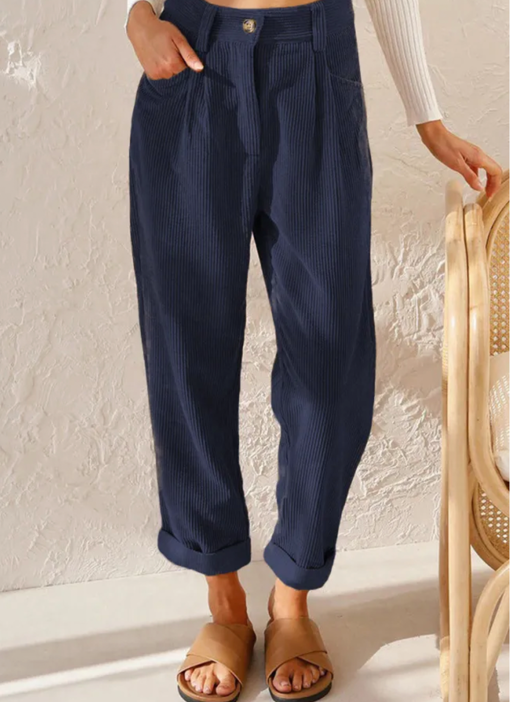 W&W Mode - Stylische Cordhose