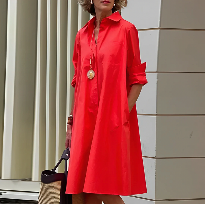 W&W Mode | Stilvolles Sommer Frühlings Polokleid