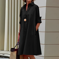 WW | Stilvolles Sommer Frühlings Polokleid